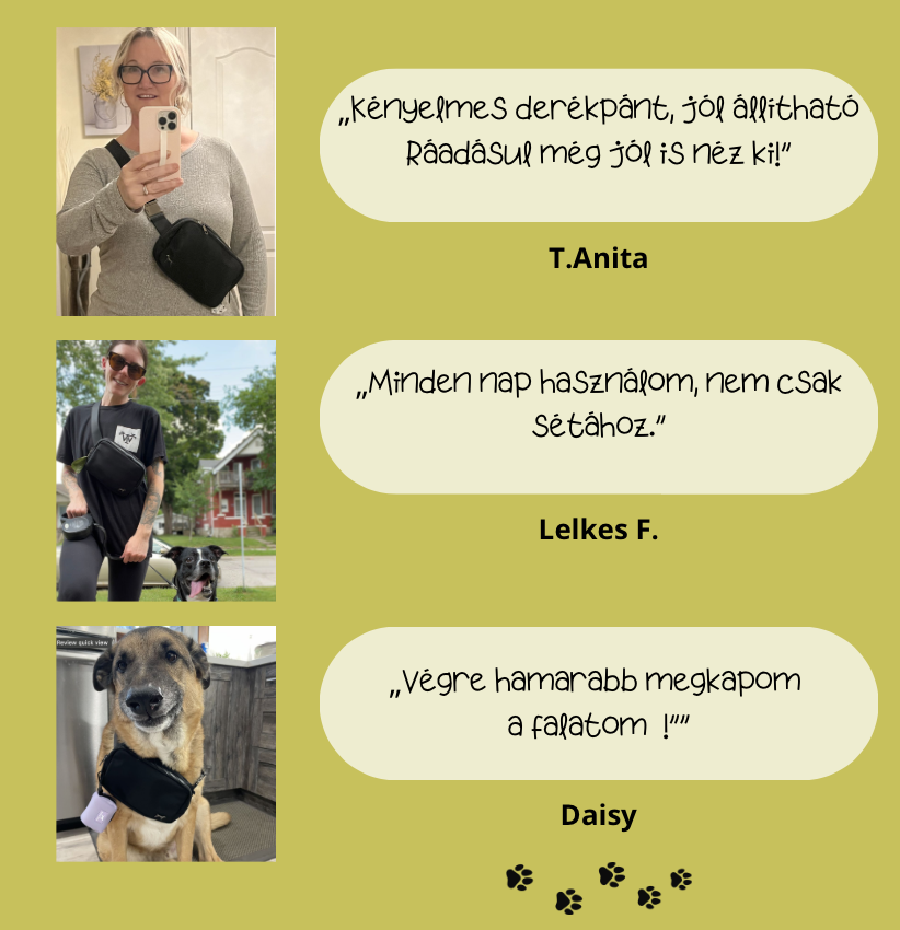 Pawpacket táska + Falattartó